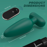 Remote-controlled super soft silicone Anal Plug Multiple uses and feelings